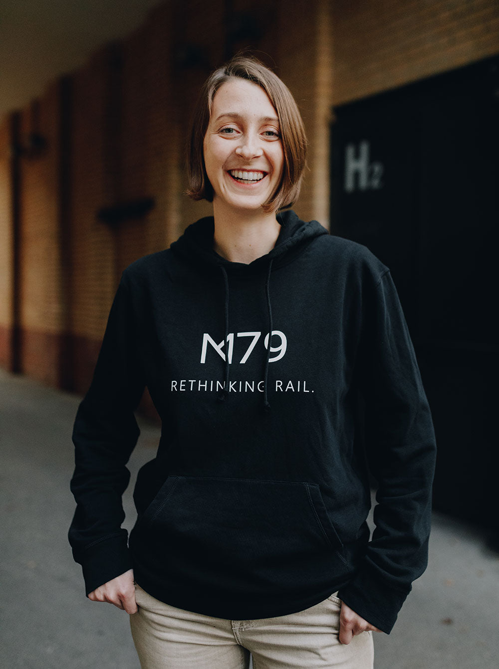 Menlo79 Pullover in Schwarz