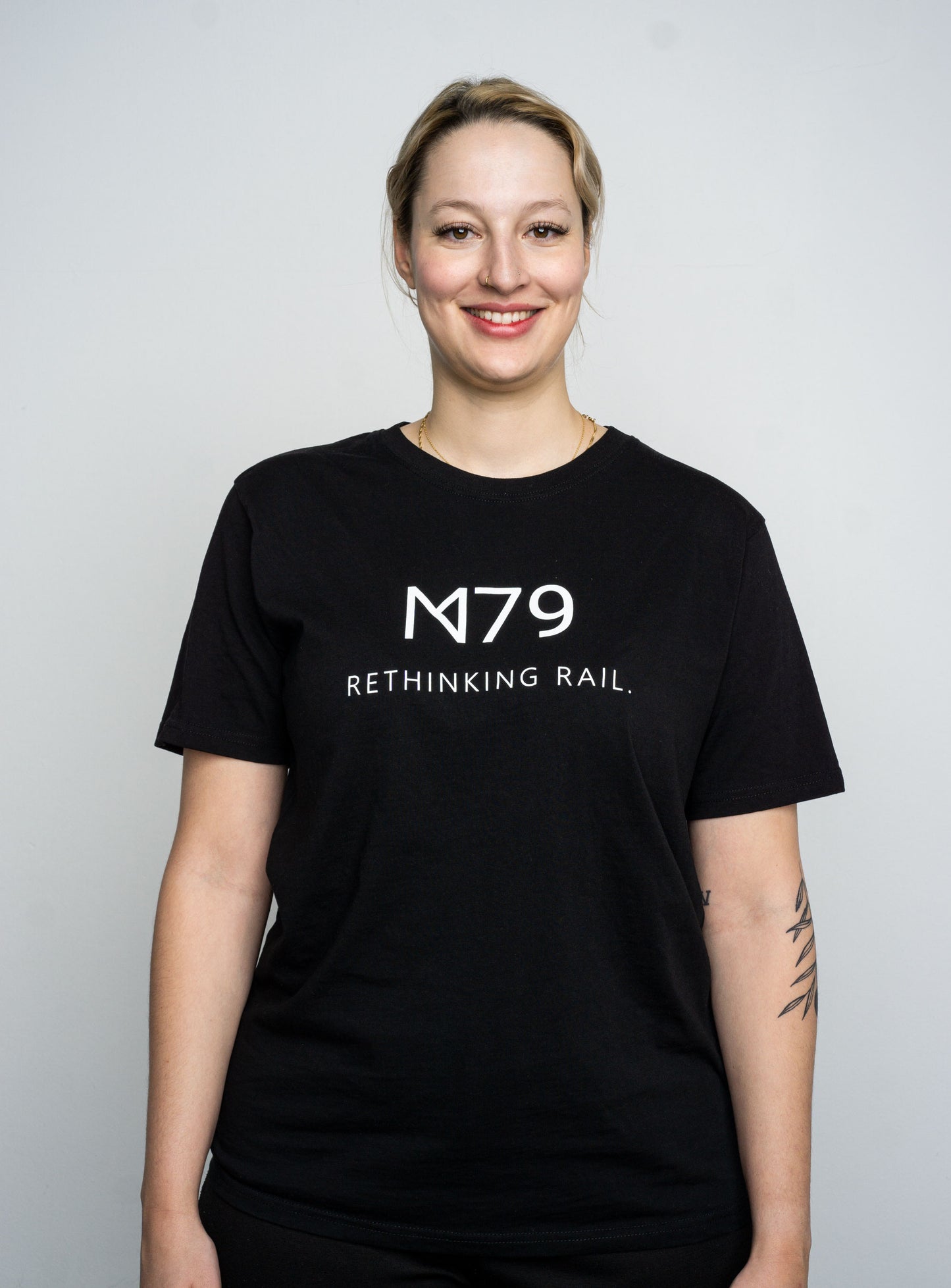 Menlo79 T-Shirt in Schwarz